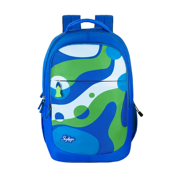 SQUAD 04 SCHOOL BACKPACK SPACE BLUE - Sellenza