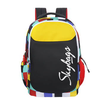 SQUAD PLUS 02 SCHOOL BACKPACK YELLOW - Sellenza