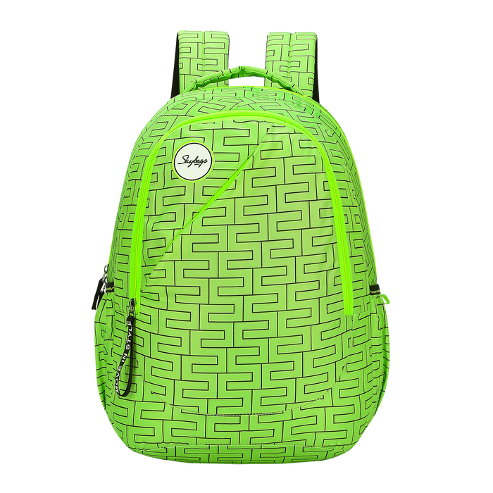 TANGO 01 SCHOOL BACKPACK LIME - Sellenza