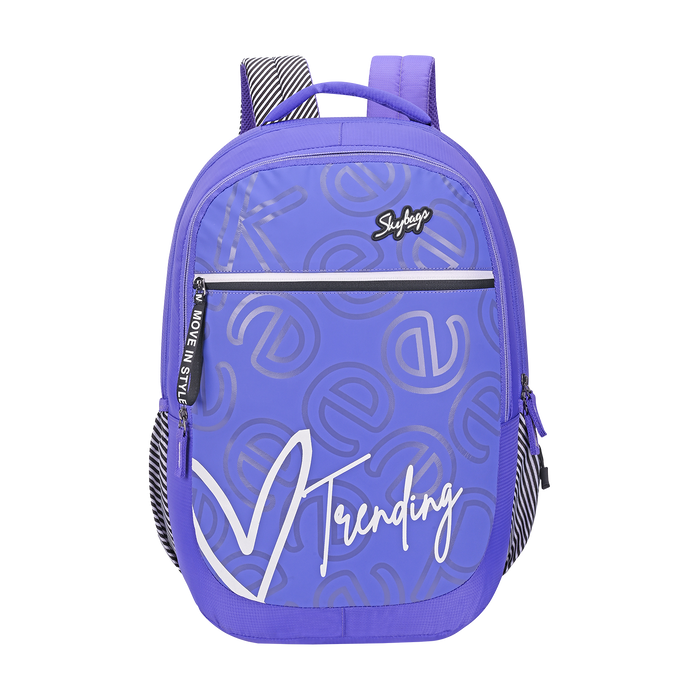 KLAN 01 SCHOOL BACKPACK PURPLE - Sellenza