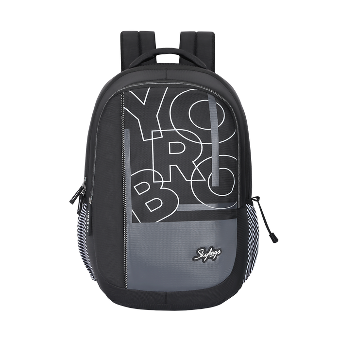 KLAN 03 SCHOOL BACKPACK BLACK - Sellenza