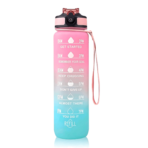 1L Motivational Water Bottle | Leakproof & Time MarkersSellenza