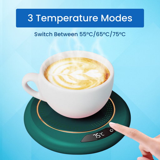 Smart Mug Warmer (LCD Display, Adjustable Temperature) - Sellenza