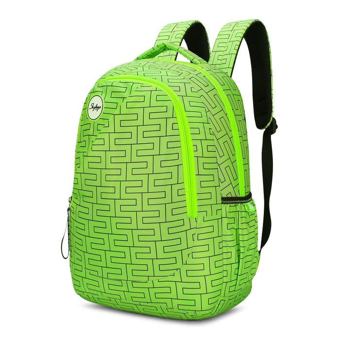 TANGO 01 SCHOOL BACKPACK LIME - Sellenza