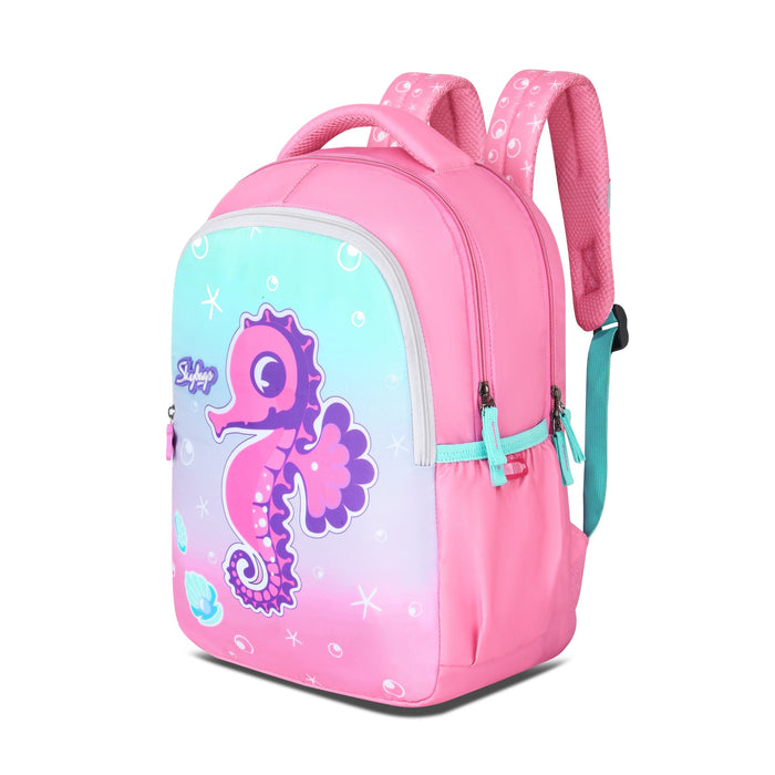 SNUGGLE 01 SCHOOL BACKPACK PINK - Sellenza