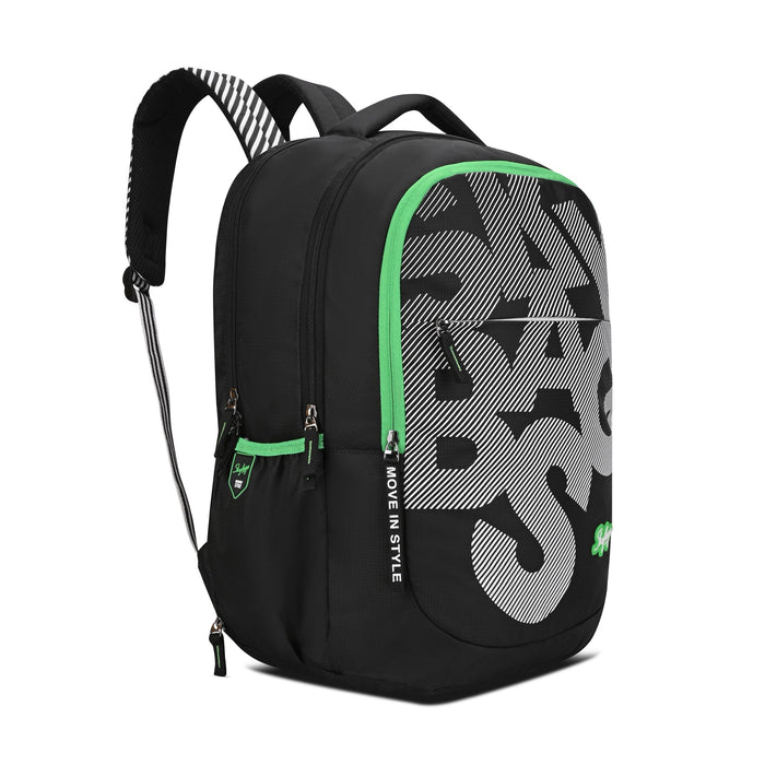 KLAN PLUS 01 SCHOOL BACKPACK BLACK - Sellenza