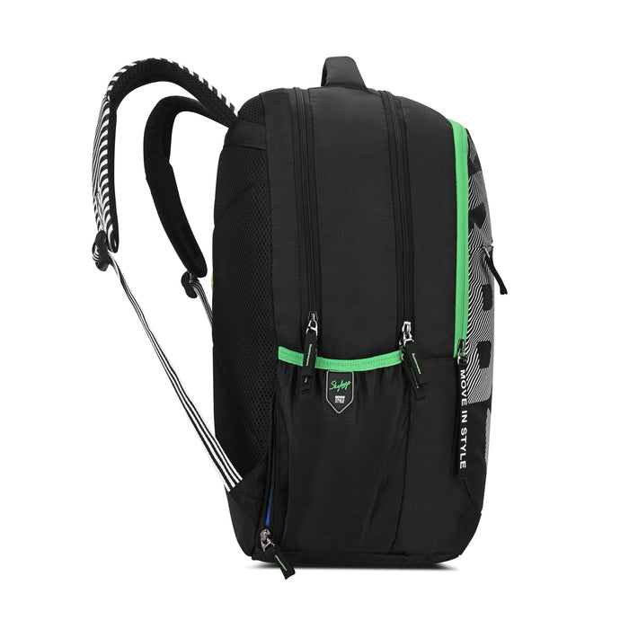 KLAN PLUS 01 SCHOOL BACKPACK BLACK - Sellenza