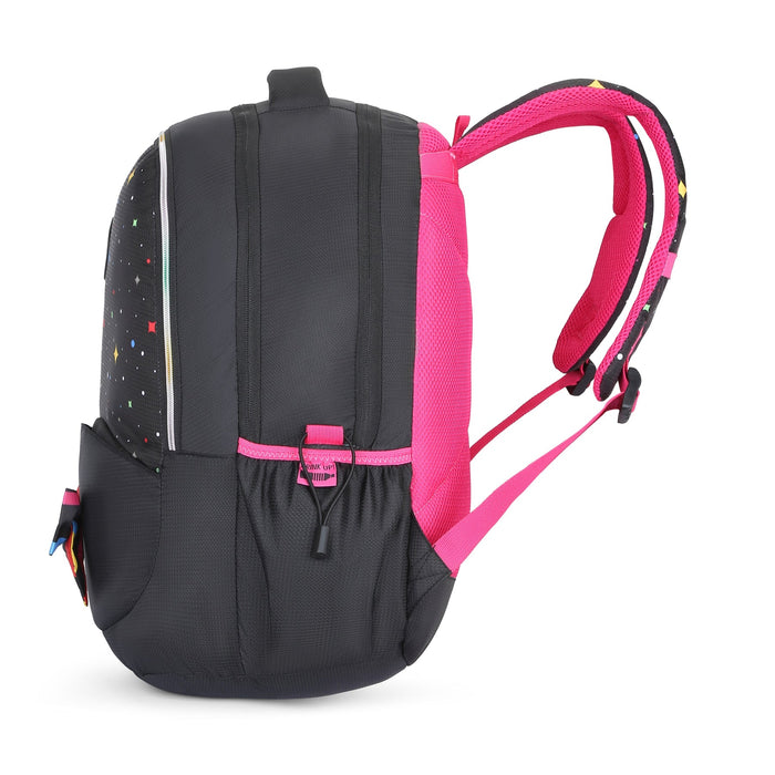 KLAN 08 SCHOOL BACKPACK BLACK - Sellenza