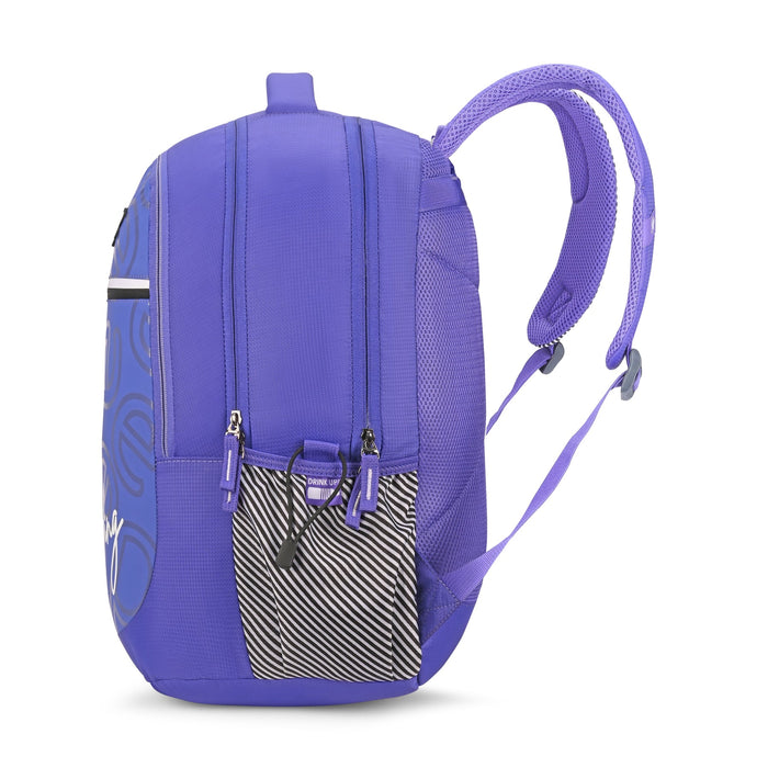 KLAN 01 SCHOOL BACKPACK PURPLE - Sellenza