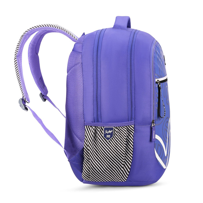 KLAN 01 SCHOOL BACKPACK PURPLE - Sellenza