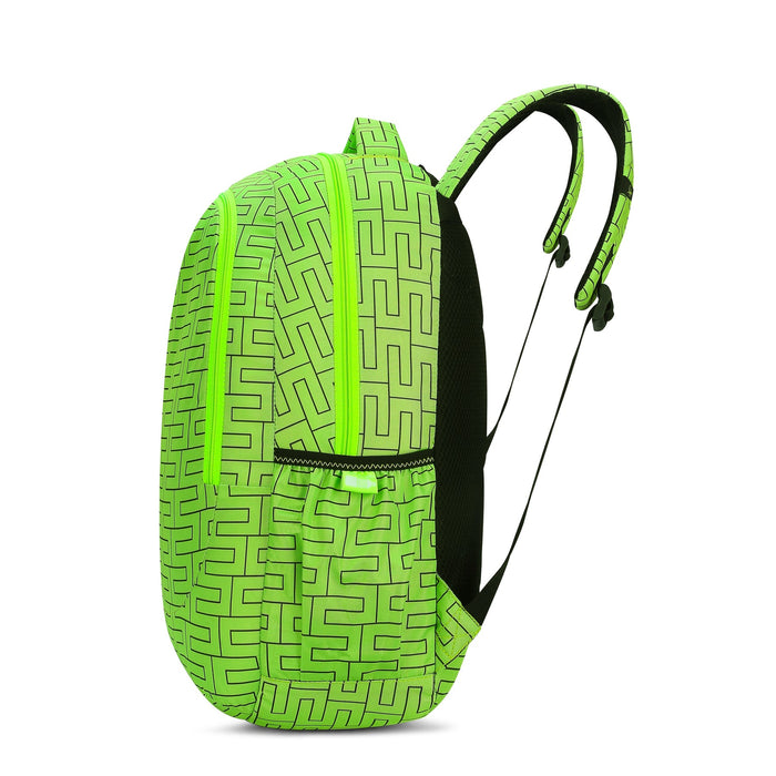 TANGO 01 SCHOOL BACKPACK LIME - Sellenza