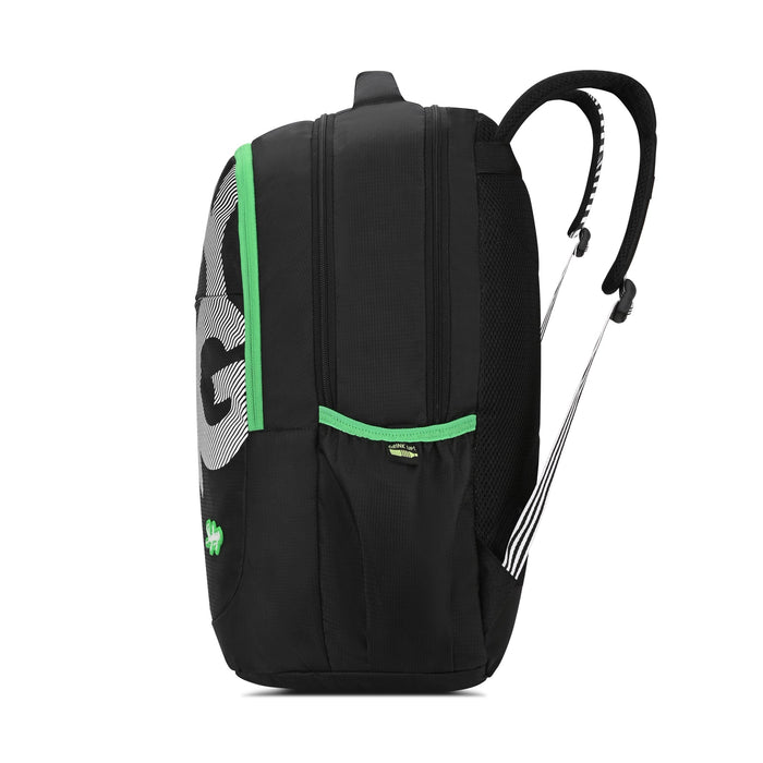 KLAN PLUS 01 SCHOOL BACKPACK BLACK - Sellenza