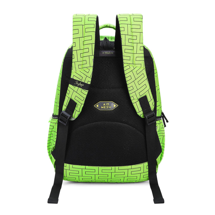 TANGO 01 SCHOOL BACKPACK LIME - Sellenza