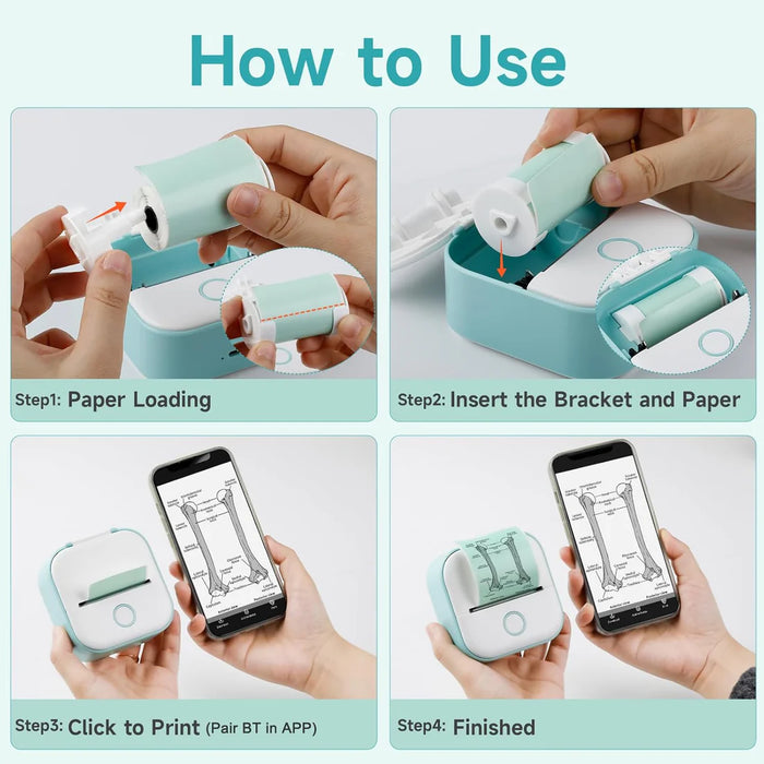 Mini Portable Thermal Printer