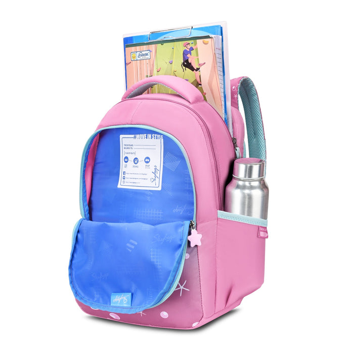 SNUGGLE 01 SCHOOL BACKPACK PINK - Sellenza