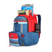 WOKE PRO 04 SCHOOL BACKPACK RED NAVY - Sellenza