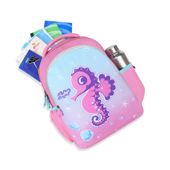 SNUGGLE 01 SCHOOL BACKPACK PINK - Sellenza