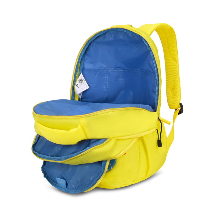 KLAN PLUS 03 SCHOOL BACKPACK YELLOW - Sellenza