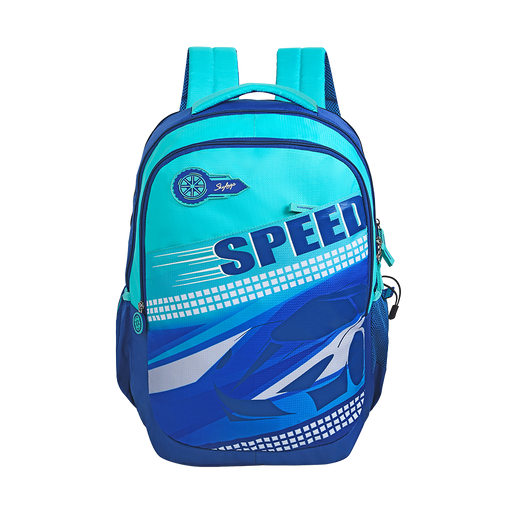 SQUAD PLUS 06 SCHOOL BACKPACK BLUE - Sellenza