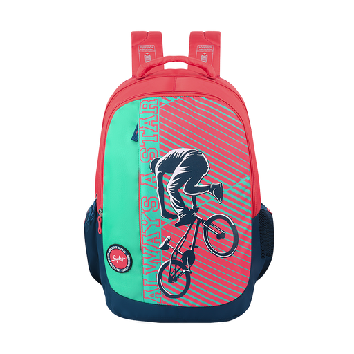 SQUAD PRO 02 SCHOOL BACKPACK TEAL - Sellenza