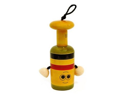 Bell Rattle | Wooden bell rattle | Wooden rattle - Sellenza