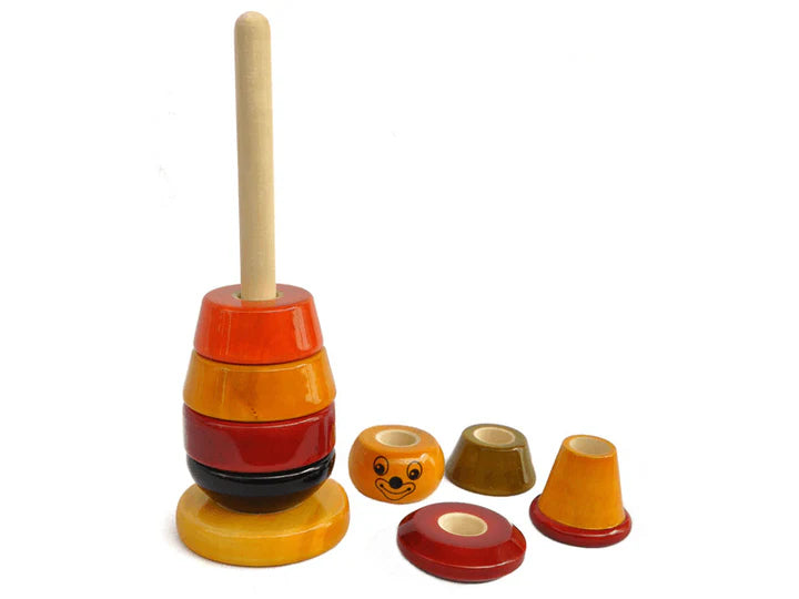 Bibbo | Wooden stacking toys | Channapatna Toys