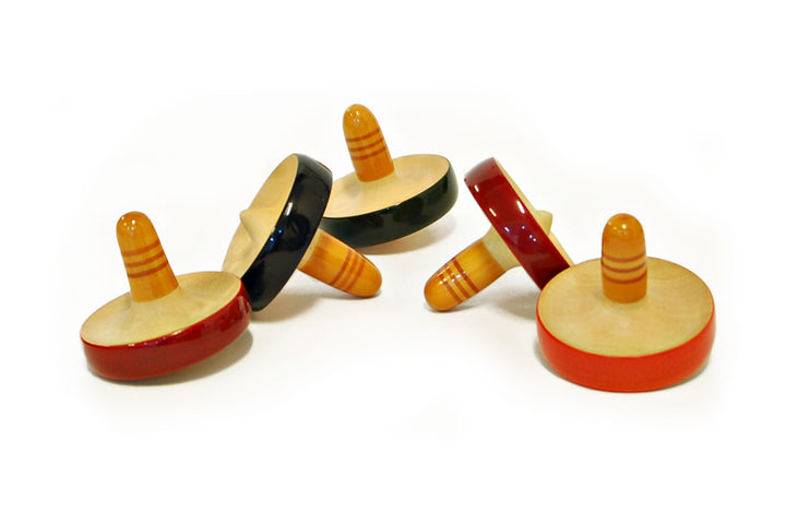 Mouna Finger top set of 5| Spinning Wooden tops | Wooden top spinner