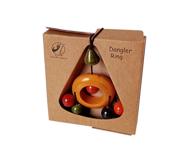 Dangler Ring | Wooden toys | Born baby wooden toys