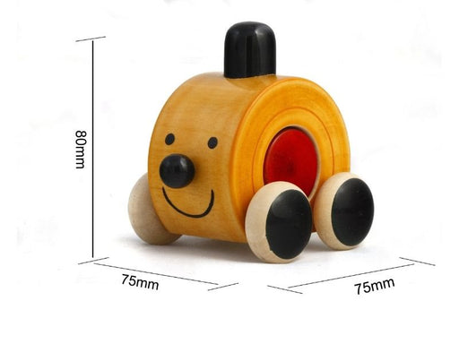 Moee Red | Push & Pull Toys | Wooden push toys - Sellenza