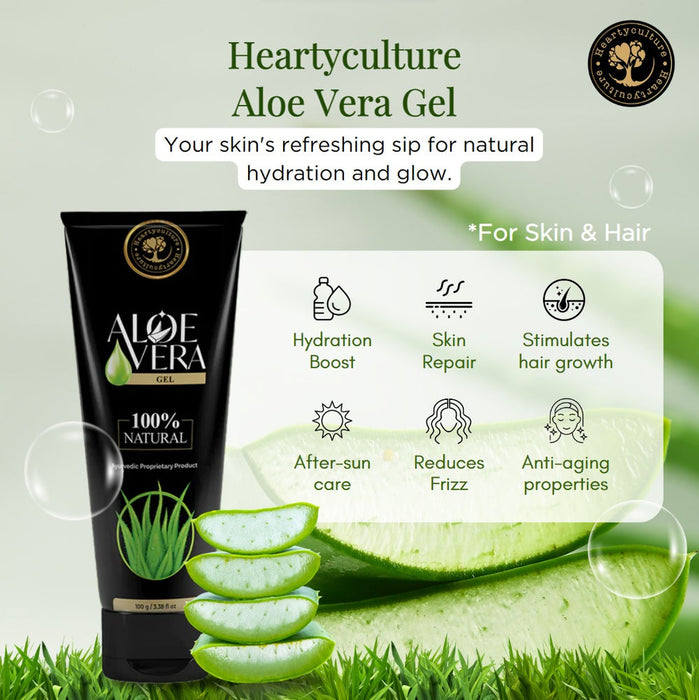 Heartyculture Aloe Vera Gel 100 G - Sellenza