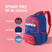 SQUAD NXT 01 SCHOOL BACKPACK BLUE - Sellenza