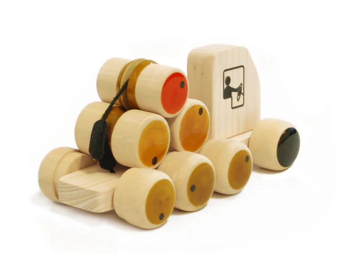 Rumbellorry | Push pull toys | Wooden push toys | Wooden pull toys