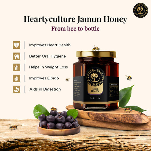 Heartyculture Jamun Honey - 300 G - Jamun - Sellenza