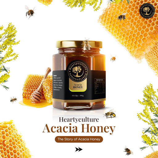 Heartyculture Acacia Honey - 300 G - Sellenza