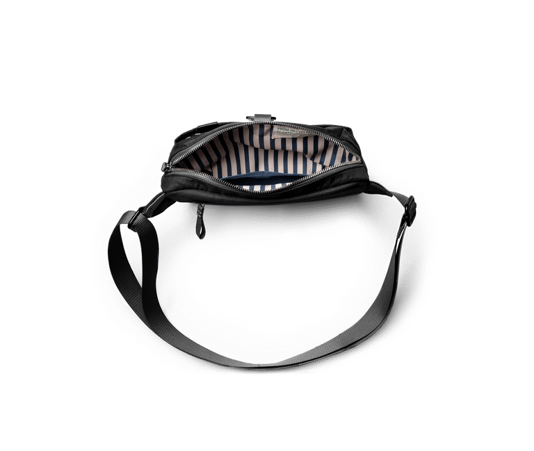 DailyObjects PET Kelp Orbit Fanny Unisex Sling Crossbody Waist Bag I 100% Recycled | Handcrafted | Travel Pouch Bag I Stylish and Spacious | Adjustable Straps with G-Hook Closure | Made in India - Sellenza