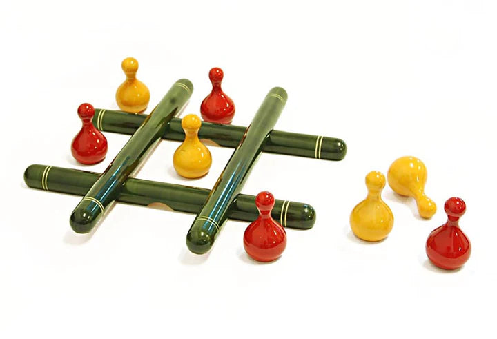 Tic Tac Toe (Lac) | Wooden tic tac toe | Tic tac toe wooden game | Wooden tic tac toe set