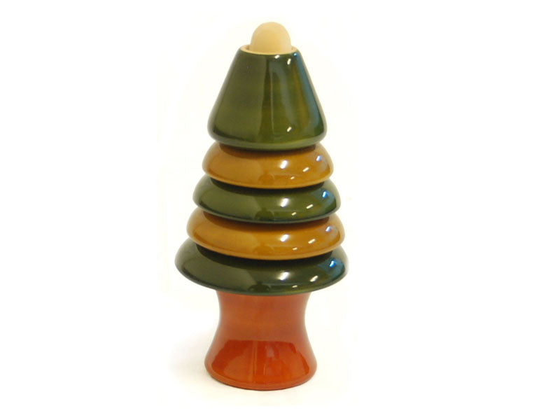 Wooden Pine Tree Stacker | Wooden stacking toys | Wooden stacker - Sellenza