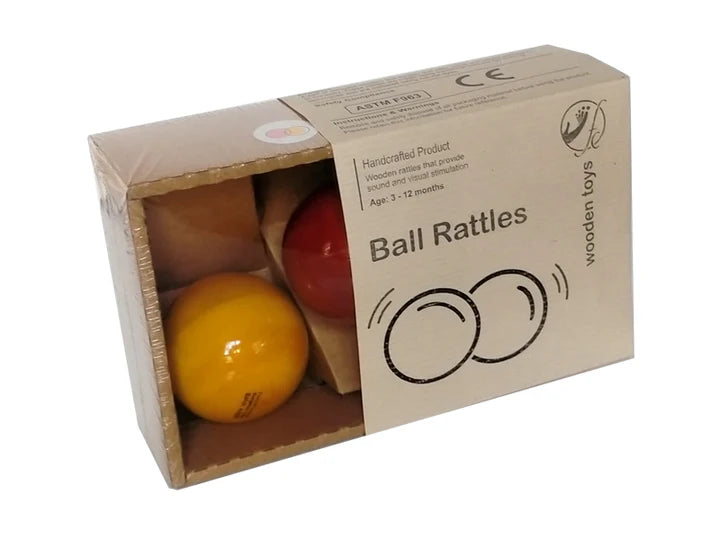 Wooden rattle toys for babies | Ball Rattles | Wooden rattle toys