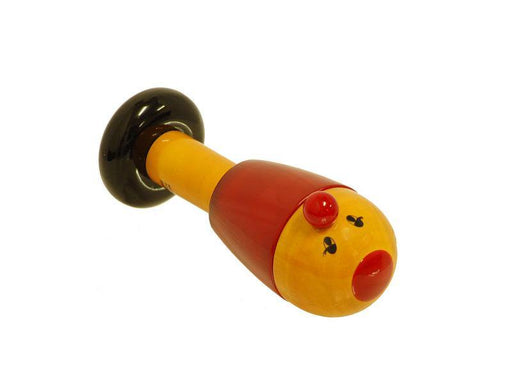 Birdie Rattle (Red) | Channapatna Toys | Wooden rattle toys - Sellenza