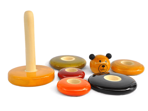 Cubby | Wooden stacking toy | Stacking toy | Channapatna Toys - Sellenza