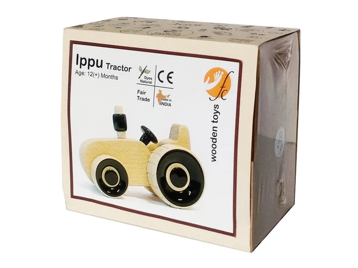 Ippu Tractor | Wooden tractor toy | Wooden tractors | Wooden tractor puzzle