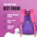 SQUAD PLUS 04 SCHOOL BACKPACK PURPLE - Sellenza