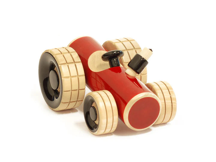 Trako Tractor ( Red ) | Push pull toys | Wooden tractor toy | Wooden tractors